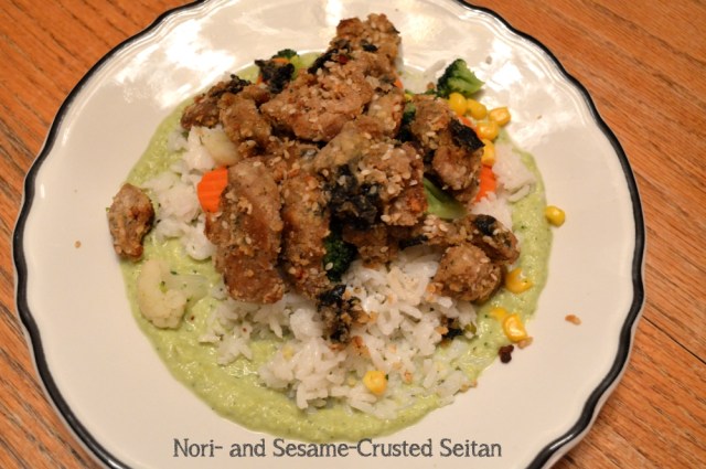 Nori and Sesame Crusted Seitan
