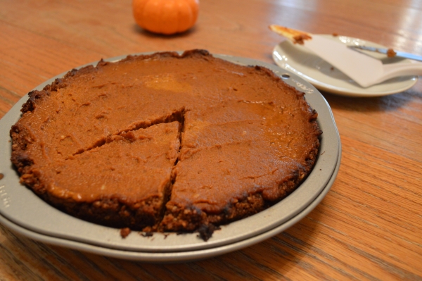 Pumpkin Pie {vegan, gluten-free}