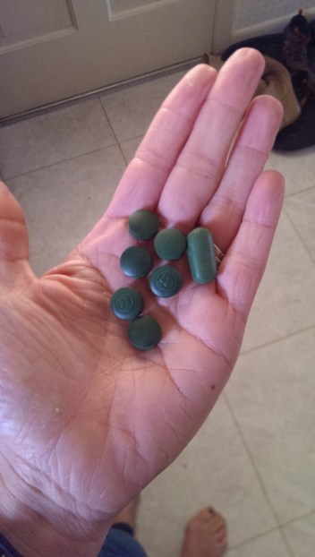 Spirulina and multivitamin