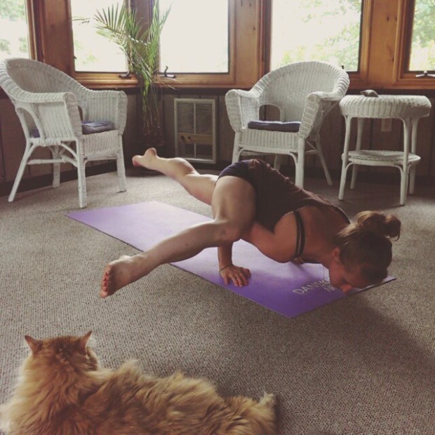 Pose Dedicated To The Sage Koundinya II, Eka Pada Koundinyanasana II