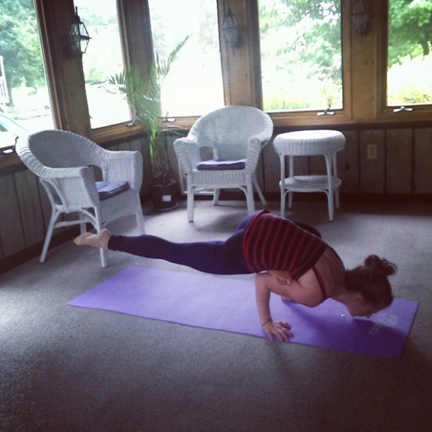 Flying Pigeon, Eka Pada Galavasana