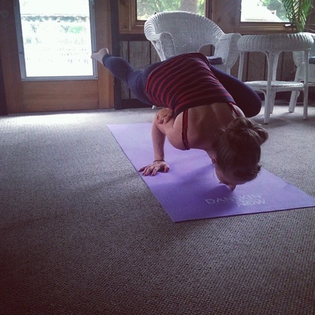 Flying Pigeon, Eka Pada Galavasana