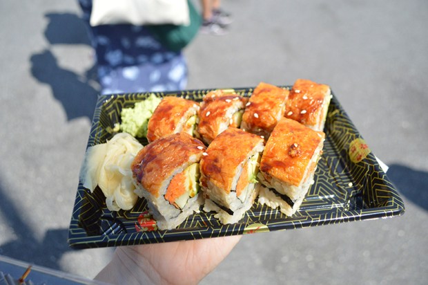 Vegan Sushi from Vegetable Garden