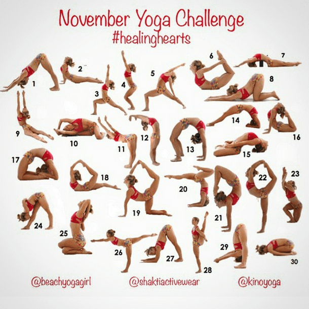 Healing Hearts Yoga Challenge