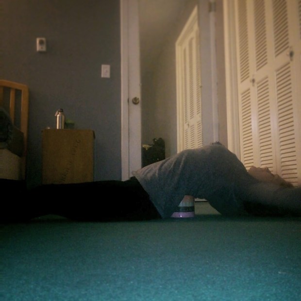 Yoga Block Stretch
