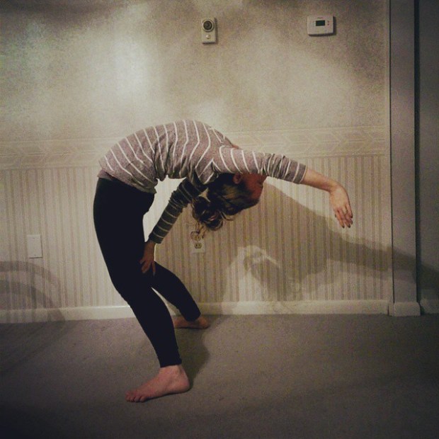 Standing Backbend Anuvittasana