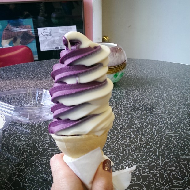 Blueberry Cheese Cake Swirl