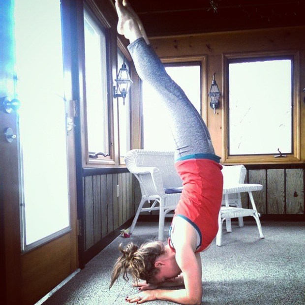 Day 15: Pincha Mayurasana, Forearmstand