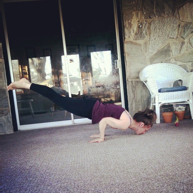 Day 11: Peacock pose, Mayurasana