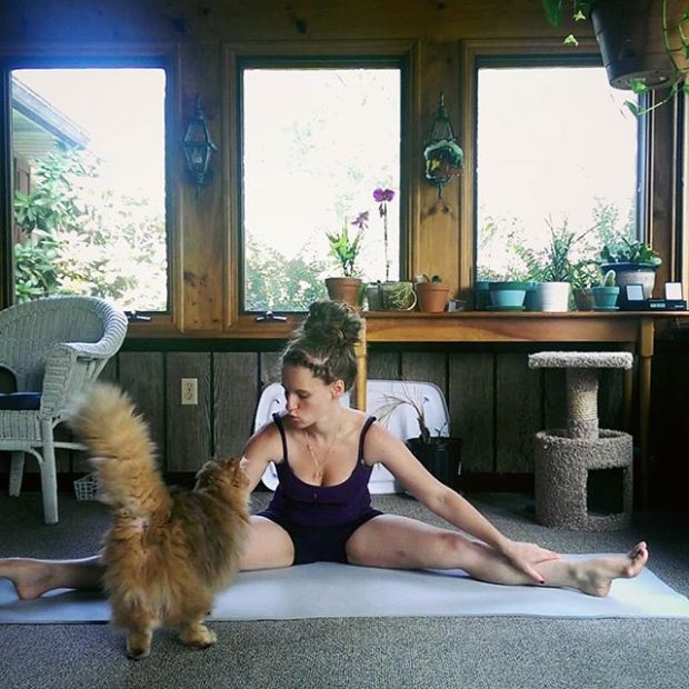 Day 7: Samakonasana, Straddle