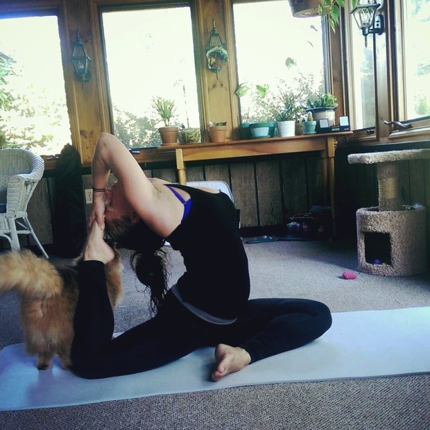 Day 21: Eka Pada Rajakapotasana, One Legged King Pigeon