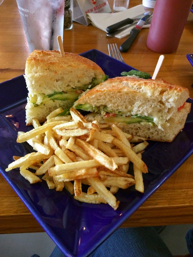 Grilled Zucchini Sandwich